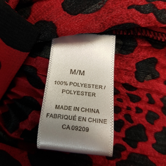 Fun, Cleo brand leopard print blouse. - Picture 6 of 10